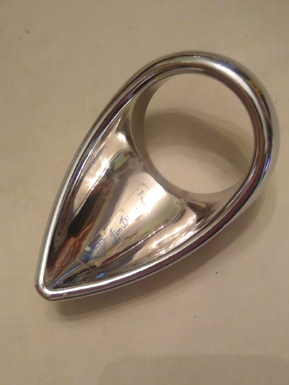 Chrome C -ring Teardrop - Picture 3 of 9